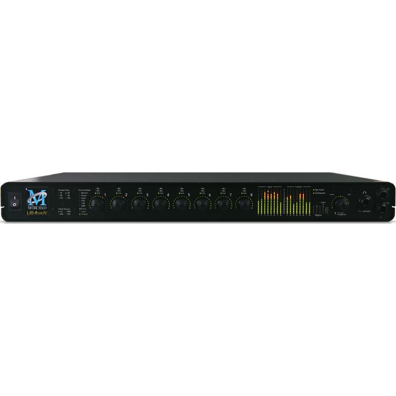 楽器種別：新品METRIC HALO/新品 商品一覧＞＞DTM【340，000円〜640，000円】 商品一覧＞＞オーディオインターフェイス/USB/METRIC HALO 商品一覧＞＞DTM（DAWソフト/オーディオインターフェイス等）関連機器担当部門 パワーレックは専門スタッフに気軽に相談できる渋谷発のDTM専門フロアです。METRIC HALO LIO-8 mk-IV (メトリックヘイロー)(オーディオインターフェイス)(Dolby Atmos)(ドライバ不要)(ループバック)商品説明Metric Haloサウンドの神髄LIO-8 mkIVは、ワールドクラスのコンバーター、アウトボードを多用するスタジオやDolby Atmosにも対応可能なモニターコントローラーを1台に統合した、モジュール拡張可能なコンプリート・レコーディング＆ミキシングコンソールです。----------MH Production Bundle v4のリリースを記念して、新規のMetric Halo LIO-8 mkIVのご購入には、DSP上でゼロレイテンシーで動作するハードウェア版のバンドルに加え、MH Production Bundle v4のライセンスが無料で付属します。----------◆mk IV Analog， Preamps & Conversion第4世代となるmkIVのアナログおよびコンバーターステージは、既に世界クラスの設計を誇るLIO-8をさらに進化させ、温かみがありながらもディテールに富み、開放感と音楽性のあるサウンドを提供します。あなたの作品を最高の形で捉え、表現します。 ・アナログ + Atmos + プロセッシングmkIVは、複数ソース・複数出力先に対応した、Dolby Atmos（最大7.1.4）までのサラウンド対応モニターコントローラーを搭載し、アナログゲインコントロールとリレーハードミュートも備えています。・128チャンネル | 64バス | 192k大型レコーディング＆ミキシングコンソールの感覚を1Uサイズの筐体に収めたと錯覚するほどのmkIVのミキサー機能。無制限のルーティングを可能にします。・ネットワークオーディオ・バックプレーンMHLinkは、複数のMHユニット間、そしてコンピューターへのGigabit Ethernet接続を含めた、自己構成型の超低レイテンシーかつ高帯域幅のオーディオおよびデータのバックプレーンを提供します。・ドライバ不要のクラスコンプライアントオーディオすべてのmkIVユニットにはUSBオーディオクラスインターフェースが含まれており、Mac、iPhone、iPad、Android、Windows 10以降、LinuxなどのUSBオーディオホストにドライバなしで接続できます。・USB I/O SidecarMHLinkシステムにおいて、各mkIVユニットのUSBポートはユニークな「Satellite Computer Port（SCP）」機能を提供します。SCPにより、サテライトコンピューターをmkIVミキサーにルーティングに制限なく接続可能です。複数ユニット構成では、すべてのSCPポートが同時に利用できます。ソフトウェアインストゥルメント、サンプラープレイヤー、クライアントコンピューター、モバイルデバイスを追加インターフェースや複雑なクロック設定なしに統合できます。・柔軟なルーティングMIOミキサー内の任意のチャンネルを、ホストへ返す出力やSCPポートへの出力も含む任意の出力へルーティング可能です。追加のソフトウェアや複雑なルーティングモデルを使うことなく、アプリやコンピューター間での音声ルーティングが可能です。・FPGA/DSP ハイブリッドエンジンmkIVは、当社独自のハイブリッドDSP/FPGA処理システムを搭載しており、大量の処理能力と豊富なメモリを持ち、サンプル単位の高精度固定小数点ミキシング、クロスポイント補間、メータリング、ルーティング、柔軟でインスタンス可能な浮動小数点プラグイン処理を提供します。 ・ゼロレイテンシーDSPmkIVには、100以上のゼロレイテンシーなハードウェアプラグインがバンドルされています。・Metric Halo Production Bundle・+DSP Bundle・Make Believe Bundle・Sontec MES-432D9D など追加のライセンス費用や煩雑なライセンスツールは不要です。DSP上で無料で使用できるワールドクラスのプラグインが総額$3100以上付属します。・Mackie | EuCon | iPad | タブレットmkIVはさまざまなコントロールサーフェスをサポートしており、ミックス、モニター、レコーディングのリモート操作が可能です。・拡張I/OハードウェアプラグインすべてのmkIVユニットにはEdgeBusカードスロットが搭載されています。これにより、追加のインターフェースを導入せずにシステムのI/Oを拡張できます。・スタンドアロン動作対応mkIV は、マルチボックス構成の設定を内蔵メモリに保存可能。再起動時、自動的にその設定を復元するため、コンピューターや MIOConsole に接続する必要はありません。・統合型 トラッキングDAWmkIV には、完全統合型のトラッキング DAW「Session」を搭載。ライブ、オーバーダブ、テイクベース録音に対応。MIOConsoleと統合されており、即時起動、追加ライセンス不要です。◆Integration for the Future完全なシグナルチェーン・ソリューションに必要なすべての機能を、ひとつのパッケージに統合することで、LIO-8 mkIV はこれまでにない性能と音質を、軽量・省電力・1Uラックサイズで提供します。この統合設計は、セットアップ時間の短縮や信頼性の向上に大きく貢献するだけでなく、ケーブル配線の削減、軽量化、消費電力の削減、コスト削減といった利点ももたらしながら、かつてない柔軟性とパフォーマンスを実現しています。MHLink のルーティングおよび転送アーキテクチャにより、最大 100 メートル離れたユニット間でも、追加のレイテンシーなしにシステムを構築できます。MHLink の自動構成およびハードウェア統合機能により、すべての接続ユニットがホストコンピュータからは 1 台の統合されたインターフェースとして認識されます。音声、コマンド、クロックのすべての信号を、最大 256 チャンネル（192kHz 時）の音声を含めて、軽量かつ安価で入手しやすい Cat 5e ケーブル1本で伝送可能です。新しい mkIV の設計は環境にも配慮されており、驚異的な性能とパワーを、非常に少ない電力で提供します。全マイクチャンネルで 48V ファンタム電源を供給していても、LIO-8 mkIV の消費電力はわずか 25 ワット、ファンタムなしでは 21 ワット未満です。この低消費電力設計により、mkIV は熱をほとんど発生させず、安定した動作を維持します。ファンも不要で、静音性にも優れています。◆Metric Halo Soundオーディオ製品の音は、単なる部品の寄せ集めではありません。使用されているコンポーネントを見ただけでは、その音がどうなるかを判断することはできません。優れたオーディオを実現するためには、すべての要素に対する緻密な設計とチューニングが不可欠です。これにはアナログ回路、電源システム、クロック、コンバーター本体すべてが含まれます。これらの要素は互いに非線形に影響しあうため、個々のパーツではなく、全体のシステムとしての完成度こそが音を決定づけるのです。LIO-8 mkIV の A/D/A コンバーターは、アナログ I/O ステージに DC 結合されており、極めて低い位相歪みで信号を処理します。D/A には低域フィルターが一切かかっておらず、A/D 側には非常に緩やかな低域 DC ブロッキングフィルターが採用され、入力経路をキャリブレーションしつつ、DC オフセットを最小限の位相変化で除去します。こうした設計のすべてが組み合わさることで、暖かく、開放感があり、立体感のある音像を実現します。細部まで明瞭でありながら、決して不自然さを感じさせないナチュラルな音。それは魂を持ったデジタルサウンドとも言うべき Metric Halo mkIVが提唱する新たな音のスタンダードです。◆主なハードウェア機能Metric Halo 独自の 3d Core デジタルエンジン（MHLink 搭載）アナログトリム付き 8 チャンネル A/D コンバーターアナログゲイン付き 8 チャンネル D/A コンバーターステレオ・ヘッドフォン出力専用のヘッドフォン用 D/A コンバーターとアナログゲイン超低遅延のコンバーター前世代と比較して 85% 遅延を削減コンバーター + ミキサー + DSP + モニター間のラウンドトリップ遅延： 0.9ms（44.1kHz 時） 0.2ms（192kHz 時）ギター／ベース用の DI 入力 ×2 チャンネル8 チャンネル AES 出力8 チャンネル AES 入力SMPTE LTC（リニアタイムコード）入出力MIDI 入出力128 チャンネル × 64 バス・ミキサー統合型 DSP（オンボード）192kHz に完全対応フロントパネルには詳細なレベルメーターを装備専用ゲインノブによるフロントパネル制御赤外線リモートコントロールに対応MH EdgeBus カードスロットを搭載MHLink（ギガビット・イーサネット）接続対応USB-C 接続対応ファンレス設計による低消費電力・低発熱動作※最新の動作環境はメーカーページをご参照ください。※Windowsでの動作は現状では制限がございます。Macでのご使用をお奨めいたします。イケベカテゴリ_DTM_オーディオインターフェイス_USB_METRIC HALO_新品 SW_METRIC HALO_新品 JAN:4533940218199 登録日:2026/06/17 インターフェイス インターフェース オーディオインターフェース オーディオインターフェイス サウンドカード メロチックハロ メトリックヘイロウ メトリックヘイロー