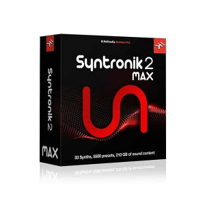 IK Multimedia Syntronik 2 MAX 初回限定版(パッケージ版)(取り寄せ商品)格安セール