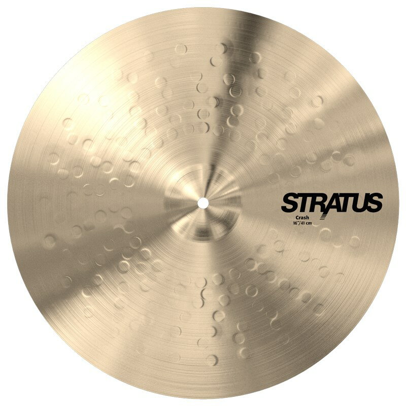 楽器種別：新品SABIAN/Others 商品一覧＞＞SABIAN/新品 商品一覧＞＞ドラム【20，000円〜45，000円】 商品一覧＞＞シンバル/クラッシュ/SABIAN 商品一覧＞＞安心してお買い物頂けるよう、スネアもシンバルも丁寧梱包でお届けします！SABIAN STRATUS CRASH 16 [STR-16CR]商品説明【SABIAN・Stratusシリーズ・登場！】＜TAKE YOUR SOUND TO NEW HEIGHTS＞クリアなサウンドとフィーリング（打感）が優れたシンバル それが Stratus です。B20キャストブロンズとStratus High Impact Hammeringの融合により、卓越したサウンドバリエーションを実現。薄めながらも明るく澄んだサウンドが際立つ特?を備えています。コントロールがしやすいため、繊細な音の表現が求められるアコースティックな現場でも独自の存在感を放ちます。また、吹奏楽やJAZZなどのアンサンブルの場面でも優れたパフォーマンスを発揮します。Stratusは新たな演奏体験を提供いたします。【CRASH】B20ブロンズを採用、ストラタス（STRATUS）・ハイ・インパクト・ハンマー加工を施したこのシリーズは、クリアなアーティキュレーション、温かみのある倍音と広がりを特徴としており、汎用性とプロフェッショナルなパフォーマンスを両立。STRATUSクラッシュはダークなトーンと爆発的なアタックが特徴。薄いウェイトが素早いディケイと深みのあるトーンを生み出し、今日の音楽スタイルに完璧にマッチする。サイズ：16ウェイト：Thinイケベカテゴリ_ドラム_シンバル_クラッシュ_SABIAN_Others_新品 SW_SABIAN_新品 JAN:0622537091889 登録日:2023/12/21 シンバル セイビアン