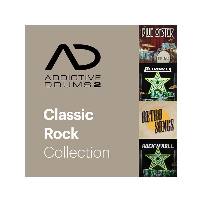 xlnaudio Addictive Drums 2: Classic Rock Collection(IC[i)(s)yʌz(^C~Oɂ銮̍ۂ͂e͂)