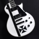 LTD IRON CROSS (Snow White w/Black Stripes) [James Hetfield Model]