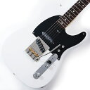 楽器種別：新品エレキギター/Fender Made in Japan 商品一覧＞＞エレキギター/Fender Made in Japan/Artist 商品一覧＞＞エレキギター【190，000円〜355，000円】 商品一覧＞＞当店のギターは、出荷前に専門スタッフが検品・調整しているので安心です！Fender Made in Japan MIYAVI Telecaster (Arctic White)商品説明日本が世界に誇るスーパーギタリスト、MIYAVIのシグネイチャーTelecasterが登場。2016年に入手して以降、アルバム『SAMURAI SESSIONS vol.3 - Worlds Collide』のレコーディングに使用され、更なるカスタマイズを施しながら本人の理想を追 求していったオリジナルのFender Custom Shopモデルは、ほぼすべてのレコーディングやステージをこれ一本で行うほど、MIYAVIの絶大な信頼を得ています。このCustom Shop製Telecasterを元に、本人の監修を受けてMade in Japanラインで実現したのが、MIYAVI Telecasterです。ブリッジには、Telecaster特有の鋭いサウンドを活かすため、ピックアッププレートと一体型でありながらアーミング機能を追加した、MAVERICK SUPER VEEトレモロシステムを搭載。3ピックアップ構成で、今や本人の代名詞とも言えるトーンを実現するサスティナーピックアップをネックに、センターにAmerican Vintage 65 Stratocasterシングルコイル、ブリッジにはファズとの相性が良く、高域でも音が細くなりすぎないDuncan Little 59ハムバッカーを採用しています。サスティナーコントロールには、2つのスイッチを用意。1つはサスティナーのON/OFF、もう1つはサスティナーモード（Fundamental/Harmonic*/Blend Switch）が切り替えられます。 大胆なカスタマイズが施されたMIYAVI Telecasterは彼のプレイスタイルと飽くなき挑戦を支える機能が詰まった唯一無二のテレキャスターです。※画像はサンプルです。製品の特性上、杢目、色合いは一本一本異なります。商品詳細Series: ArtistBody Material: AlderBody Finish: Gloss PolyesterNeck: Maple， Miyavi CNeck Finish: Gloss UrethaneFingerboard: Rosewood， 9.5 (241 mm)Frets: 21， Medium JumboPosition Inlays: White Dot (Rosewood)Nut (Material/Width): Bone， 1.650 (42 mm)Tuning Machines: Vintage-StyleScale Length: 25.5 (648 mm)Bridge: Super Vee MaverickPickguard: 1-Ply BlackPickups: Seymour Duncan Little’59 (Bridge)， Pure Vintage ‘65 Gray-Bottom Single-Coil Strat(Middle)， Sustainer Driver (Neck)Pickup Switching: 5-Position Blade: Position 1. Bridge Pickup Position 2. Bridge and Middle Pickup Position3. Middle Pickup Position 4. Middle and Neck Pickup Position 5. Neck PickupControls: Master Volume， Master Tone， Intensity Control， Active Sustainer On/Off Switch， Fundamental/Harmonic/Blend SwitchControl Knobs: Knurled Flat-TopHardware Finish: Nickel/ChromeStrings: Fender USA 250R Nickel Plated Steel (.010-.046 Gauges)ギグバッグ付属イケベカテゴリ_ギター_エレキギター_Fender Made in Japan_Artist_新品 JAN:0885978692149 登録日:2023/02/06 エレキギター フェンダー ふぇんだー フェンダージャパン フェンジャパ フェンダーJ