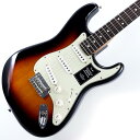 Fender MEX Limited Edition Player II Stratocaster Roasted Maple Neck with Fat '60s Strat Pickups (3-Color Sunburst / Rosewood)