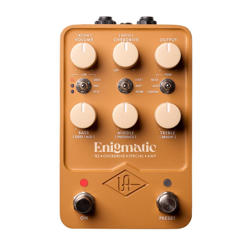 翌日配達 Universal Audio 【特別価格プロモーション】UAFX Enigmatic '82 Overdrive Amp
