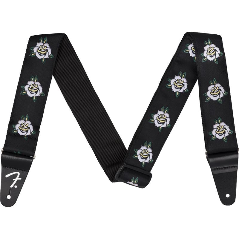 Fender USA 【秋のSUPER SALE】 Rose Strap，2in (White) [0990638023]