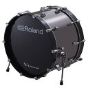 楽器種別：新品エレクトリックドラム/Roland 商品一覧＞＞エレクトリックドラム/Roland/Accesary／Option 商品一覧＞＞エレクトリックドラム【100，000円〜195，000円】 商品一覧＞＞安心してお買い物頂けるよう、スネアもシンバルも丁寧梱包でお届けします！Roland KD-220 [Bass Drum] 【お取り寄せ品】商品説明【V-Drumsのキットに、22インチのアコースティック・バス・ドラムのルックスと演奏感を。】●22インチのアコースティック・バス・ドラムのシェルと、V-Drumsならではの高性能なキック・トリガーを一体化。●シェルにはアコースティック・ドラムでも使用されている高品質のメイプル素材、カラーはVパッドとマッチするブラック・クロームを採用。●自然なリバウンド感が得られるエアー・ダンパー構造によるアコースティックさながらの心地よい演奏感と、安定したセンシングと静粛性を実現。●ツイン・ペダルの使用にも対応。●TD-50KVとKD-220、MDS-50KVを組み合わせたTD-50KVXなら、圧倒的な存在感でステージでの使用に最適。ドラマーにとって、アコースティック・バス・ドラムの圧倒的な存在感と大口径ならではの演奏感は重要なポイント。KD-220は、トリガー・パッドとアコースティック・ドラムのシェルを一体化することで、その存在感と演奏感をV-Drumsに組み込むことができるバス・ドラムです。アコースティック・ドラムでも使用されている高品質のメイプル素材のシェルと、V-Drumsならではの高性能なキック・トリガーを一体化。キック・ペダルを踏んだ際にバス・ドラム内部の空気が圧縮し、自然なリバウンド感が得られるエアー・ダンパー構造により、アコースティックさながらの心地よい演奏感を実現しています。打面部分はクッション・パッドとメッシュ・ヘッド素材を組み合わせ、その周囲にはドラマー側への打撃音を遮断するバター・ボードを装着。フロント・ヘッドの内側にも打撃音を吸収する消音クッションを装着することで、心地よい演奏感と静粛性を両立させています。また、ツイン・ペダルの使用も可能なほか、あらゆるV-Drums音源に対応。ドラムらしいルックスと抜群の存在感で、ステージでの使用や、アコースティック・ドラムと組み合わせたハイブリッド・ドラムのセットでの使用にも最適です。■主な仕様シェル：22（直径）× 14（奥行）インチ、8 プライ、メイプルトリガー：1（ヘッド）対応ペダル：シングル・ ペダル、ツイン・ ペダル接続端子：TRIGGER OUTPUT 端子外形寸法：684（幅）× 514（奥行）× 623（高さ）mm質量：12.3kg付属品：取扱説明書、接続ケーブル、ドラム・ キー、ウッド・フープ・プロテクター、保証書※キック・ペダルは製品に含まれません。※仕様およびデザインは改良のため予告なく変更することがあります。イケベカテゴリ_ドラム_エレクトリックドラム_Roland_Accesary／Option_新品 JAN:4957054511210 登録日:2018/05/01 電子ドラム デジタルドラム エレドラ ローランド Vドラム Vドラムス Vdrum V-Drum V-Drums Vdrums