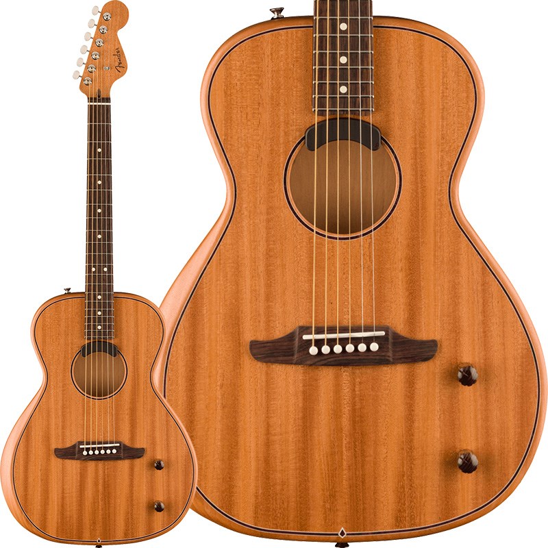 Fender Acoustics HIGHWAY SERIES PARLOR All-Mahogany