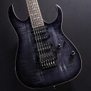 楽器種別：新品エレキギター/Ibanez 商品一覧＞＞エレキギター【225，000円〜420，000円】 商品一覧＞＞当店のギターは、出荷前に専門スタッフが検品・調整しているので安心です！Ibanez j.custom RG8570-BRE商品説明待望の、RG j.custom 2023 新モデル！j.customのコンセプトは非常にシンプルです。「厳選された材を使用し、日本屈指の熟練クラフトマンが組み上げる、常に高いプレイアビリティと優れたサウンドを追求するギター」、これは誕生以来、現在でも決して変わることがありません。このコンセプトを掲げ、さまざまに多様化するギタリストのスタイルや嗜好、要望に高い次元で応えるために、国内の工房で製作するIbanez最高峰のエレクトリック・ギター、それがj.customです。■RG j.custom Super Wizard 5pc Maple/Wenge ネック強度に十分配慮したうえでナチュラルなサウンドを志向した、メイプル材とウェンジ材を5pcに組み合わせて完成するネックです。極限まで軽い握り心地を好むプレイヤーに最適な、弾き易さと薄さとを追求した極薄Super Wizard シェイプを採用しています。ネック・バックは、まるで長年弾き込まれたギターのようにしっくりと手に馴染むVelvetouch (ヴェルヴェタッチ）仕上げです。■マカッサル・エボニー材指板硬質で優れた反応性を持つと同時に縦に入った縞杢も特徴のマカッサル・エボニー材に、j.customデザインの象徴のひとつでもあるポジション・インレイ Tree Of Lifeが映える、特別な指板です。■j.custom fret edge treatmentエッジ部分を球面のように丸く加工するカスタム・トリートメントです。球状に加工するのはもちろん、形状を揃えるのにも技術が必要で、熟練の職人のみが可能なこの加工は、1本1本手作業で丹念に行われています。そのストレスとは無縁の滑らかな感覚は、大きく左手のポジションを変える際に、きっと実感して頂けるはずです。■フレイム・メイプル材(4mm)トップ & アフリカン・マホガニー材ボディ豊かな中低音域特性を備えるアフリカン・マホガニー材ボディに、AAAグレードの杢目が美しいフレイム・メイプル材を貼り合わせています。■DiMarzio ピックアップネック・ポジションにはクリアかつウォームなサウンドが特徴のAir Norton、ミドル・ポジションにはブライトかつノイズ・レスなサウンドが特徴のTrue Velvet、ブリッジ・ポジションには高音域から低音域までバランスよく出力しパワフルなサウンドが特徴のThe Tone Zoneを搭載しています。■Lo-Pro Edge tremolo ブリッジロー・プロファイル設計を極めたオリジナル・トレモロ、Lo-Pro Edgeを搭載。ユニットを極力低く又ファイン・チューナーを後方に配置し設計することで、演奏時に手が当たりチューニングが狂う可能性を抑えています。■Gotoh machine headsスムーズな動作と信頼性、耐久性が世界中のギタリストに評価されているGOTOH製マシンヘッド。■Tilted Jack Cavityシールド・ケーブルのプラグを挿すジャック部分の木工は、一般的なサイド・ジャック仕様のギターと異なり、ストラップ・ピン方向からボディ内部に向け掘り込んで加工しています。これはケーブルをストラップに挟んで取り回し、アクシデントに拠る抜け落ちを防止するための工夫です。■Switchcraft Jackトラブルの少ない堅牢なつくりで定評の、Switchcraft社製パイプ・ジャックを採用しています。■GOTOH Strap Lockワンタッチで着脱可能なGOTOHストラップ・ロックを装備しています。■Easy Access Control Knobsアーミング時、手に干渉することが極力無いように出来るだけ低く、それでいて回し難くないギリギリの高さになるように、ボディ・トップに落とし込み処理をしたうえでコントロール・ノブを設置しています。■Luminlay 蓄光・指板サイド・ドット・ポジションマークハードケース付属※画像はサンプルです。商品詳細SpecsNeck Type: RG j.custom Super Wizard 5pc Maple/Wenge neckBody: AAA Flamed Maple (4mm) top/ African Mahogany bodyFretboard: Bound Macassar Ebony fretboard w/Tree of life inlay & Luminlay side dots inlayFret: Jumbo frets w/ j.custom fret edge treatmentMachine heads: Gotoh machine headsBridge: Lo-Pro Edge tremolo bridgeNeck Pickup: DiMarzio Air Norton (H) neck pickupMiddle Pickup: DiMarzio True Velvet (S) middle pickupBridge Pickup: DiMarzio The Tone Zone (H) bridge pickupControls， Pickup selector: 1 Volume， 1 Tone， 5-way lever switchHardware Color: Cosmo BlackString gauge: .009/.011/.016/.024/.032/.042 (D‘Addario EXL120)Strap Lock: Gotoh Strap lock pinsNeck DimensionsScale: 648mm/25.5Width at Nut: 43mmWidth at Last Fret: 58mmThickness at 1st: 17mmThickness at 12th: 19mmRadius: 430mmR◆Color:BRE (Black Rutile)イケベカテゴリ_ギター_エレキギター_Ibanez_新品 JAN:4549763335111 登録日:2023/08/31 エレキギター アイバニーズ イバニーズ