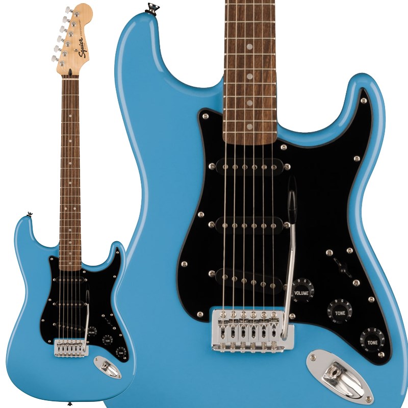 y Squier by Fender Squier Sonic Stratocaster (California Blue/Laurel Fingerboard)