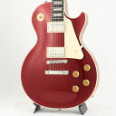 楽器種別：アウトレットエレキギター/Gibson 商品一覧＞＞エレキギター/Gibson/Les Paul Models 商品一覧＞＞エレキギター【195，000円〜365，000円】 商品一覧＞＞当店のギターは、出荷前に専門スタッフが検品・調整しているので安心です！Gibson Les Paul Standard '50s Plain Top (Sparkling Burgundy) [SN.214230075] 【特価】商品説明指板サイドバインディング部全体に割れがあるため一本限りの大特価！Gibson Les Paul Standard '50s Custom Color SeriesCustom Color Seriesは、1960年代のギブソンのクラシカルなカスタムカラーと、近年のリミテッドランに採用された人気カラーからインスピレーションを得て誕生したモデルであり、ギブソンファンの皆様に、エキサイティングなカラーのレスポール・スタンダードをお届けします。ギブソンの定番モデル「レスポール・スタンダード」が入荷！コチラは、プレーンメイプルトップ、マホガニーバックを採用したクラシックな50'sルックスモデルです。ウエイトリリーフを施さないソリッドボディを採用、ネックシェイプは程よいグリップ感のある50s Vintageを採用しています。キャビティはトラディショナルモデルと同様に、基盤を使わず配線されており、コンデンサーはオレンジドロップが使われております。サウンドの要であるピックアップには、バーストバッカー1&バーストバッカー2を搭載。野太いクリーントーンはもちろん、歪ませても無骨でありながらもバランスの良いドライブサウンドを奏でてくれます。ギブソン王道のロックサウンドを求めるギタリストには是非ともオススメの1本です。是非この機会をお見逃しなく！商品詳細Weight≒4.06kgBodyMaterial: MahoganyTop: Plain MapleWeight Relief: NoneNeckNeck: MahoganyProfile: 50s VintageNut width: 1.695 / 43.05mmFingerboard: Indian RosewoodScale length :24.75 / 628.65mmNumber of frets: 22Nut: Graph TechInlay: Acrylic TrapezoidsHardwareBridge: ABR-1 Tune-O-MaticTailpiece: Aluminum Stop BarTuners: Vintage Deluxe with Keystone ButtonsPlating: NickelElectronicsNeck Pickup: Burstbucker 1Bridge Pickup: Burstbucker 2Controls: 2 Volumes， 2 Tones & Toggle Switch (Hand-wired with Orange Drop Capacitors)ハードケース付属イケベカテゴリ_ギター_エレキギター_Gibson_Les Paul Models_アウトレット JAN:4570155995972 登録日:2024/04/07 エレキギター ギブソン レスポール