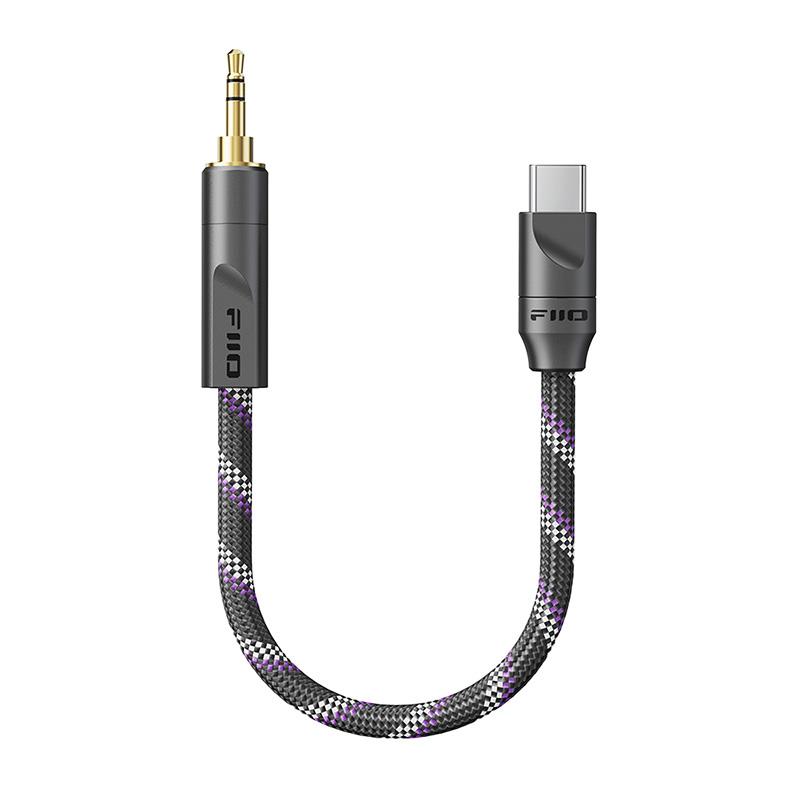 FiiO 【ご予約商品・9月30日発売予定】TRUST LT-3.5S 8cm (フィーオ)(USB Type-C to 3.5mm)(32bit 384kHz)(USB 2.0)(D/A変換ケーブル)(FIO-TRUST-LT-3.5S)