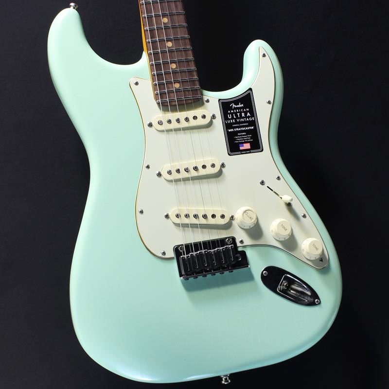 Fender USA American Ultra Luxe Vintage 60s Stratocaster (Surf Green/Rosewood) #US25004278 