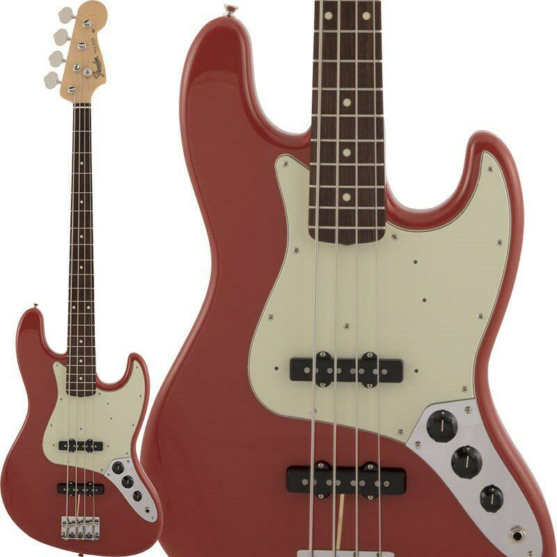 あす楽 Fender Made in Japan Traditional 60s Jazz Bass (Fiesta Red) 