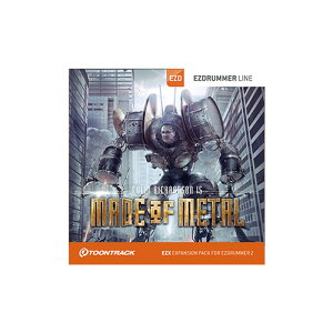 TOONTRACK EZX MADE OF METAL(オンライン納品専用)※代引きはご利用いただけません販売
