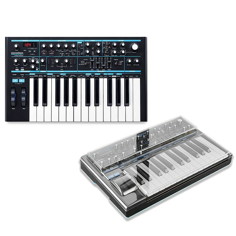 NOVATION Bass station2 +Decksaver製カバーセット(お取り寄せ商品)