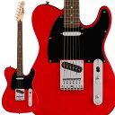 楽器種別：新品エレキギター/Squier by Fender 商品一覧＞＞エレキギター/Squier by Fender/Telecaster 商品一覧＞＞エレキギター【15，000円〜35，000円】 商品一覧＞＞当店のギターは、出荷前に専門スタッフが検品・調整しているので安心です！Squier by Fender Squier Sonic Telecaster (Torino Red/Laurel Fingerboard)商品説明Squier Sonic シリーズSquier Sonic Telecasterなら、時間を飛び越えるようなスピードで、どんな音楽でもすぐにギターを始めることができます。象徴的なフェンダースタイル、そして刺激的なトーンをあらゆるプレーヤーにお届けします。この Telecasterは、薄く軽量なボディに、スリムで魅力的な「C」シェイプネックが相まって、快適な演奏性をもたらします。一対の Squierシングルコイルピックアップが透明感のある高域を鳴らし、汎用性の高いトーンを提供します。その他、高い安定性を誇る 6 サドルハードテイル ブリッジ (HT)、スムーズで正確なチューニングが可能なシールドギアチューニングマシン、耐久性のあるクロムメッキハードウェアなど、魅力的な特徴を数多く備えています。※画像はサンプルとなります。製品の特性上、杢目・色合いは1本1本異なります。商品詳細BodyBody Material：PoplarBody Shape：TelecasterBody Finish：Gloss PolyurethaneNeckNeck Material：MapleNeck Finish：Satin UrethaneNeck Shape：C ShapeScale Length：25.5 (64.77 cm)Fingerboard Material：Indian LaurelNumber of Frets：21Fret Size：Narrow TallNut Material：Synthetic BoneNut Width：1.650 (42 mm)Position Inlays：Pearloid DotTruss Rod：Single-ActionElectronicsBridge Pickup：Ceramic Single-CoilNeck Pickup：Ceramic Single-CoilControls：Master Volume， Master ToneSwitching：3-Position BladePosition 1. Bridge PickupPosition 2. Bridge and Neck PickupsPosition 3. Neck PickupConfiguration：SSHardwareBridge：6-Saddle Top-Load Tele with Block SaddlesHardware Finish：ChromeTuning Machines：Die-Cast SealedPickguard：1-Ply BlackControl Knobs：Knurled Flat-TopSwitch Tip：BlackNeck Plate：4-Bolt SquierMiscellaneousStrings：Nickel Plated Steel (.009-.042 Gauges)ソフトケース付属イケベカテゴリ_ギター_エレキギター_Squier by Fender_Telecaster_新品 JAN:0717669815943 登録日:2023/06/22 エレキギター スクワイヤー スクワイアー フェンダー テレキャスター テレ