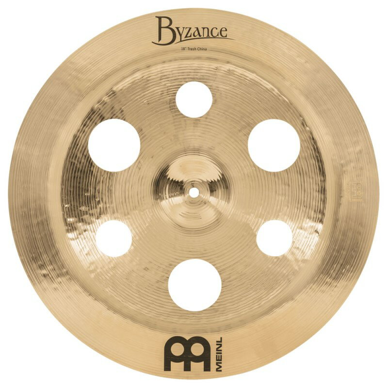 楽器種別：新品MEINL/Byzance Brilliant 商品一覧＞＞MEINL/新品 商品一覧＞＞ドラム【30，000円〜65，000円】 商品一覧＞＞シンバル/チャイナシンバル/MEINL 商品一覧＞＞安心してお買い物頂けるよう、スネアもシンバルも丁寧梱包でお届けします！MEINL Byzance Brilliant Trash China 18 [B18TRCH-B]商品説明●Byzance Brilliant Series（バイザンス・ブリリアント・シリーズ）20ブロンズ合金製・ハンドハンマー加工による優れたサウンド・きらびやかでリッチなサウンド ＞Brilliantシリーズは、ハイグロスに仕上げるため、最大で6回もの磨き加工が施されています。このような工程でのみこのシンバルの美しい外観が保証されるのです。鏡面のような表面ときらびやかでリッチなサウンドが魅力です。Trash China：力強いアタックと、ハイピッチでキレのあるトラッシーなサウンドのモデル。サイズ：18インチイケベカテゴリ_ドラム_シンバル_チャイナシンバル_MEINL_Byzance Brilliant_新品 SW_MEINL_新品 JAN:0842960108712 登録日:2023/04/30 シンバル マイネル ビザンス