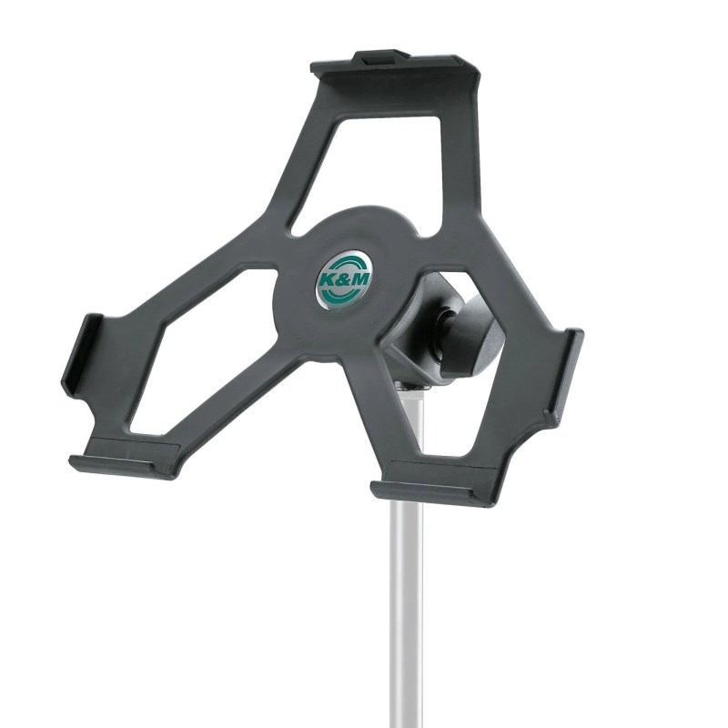 楽器種別：新品K&M/新品 商品一覧＞＞シンセサイザー・電子楽器【〜10，000円】 商品一覧＞＞シンセ・キーボードアクセサリ/その他キーボードアクセサリ/K&M 商品一覧＞＞鍵盤楽器買うなら、当店で！専門スタッフが迅速丁寧に対応します！K&M 19712 iPad スタンドホルダー商品説明iPad2/3/4用。キーボードスタンド ST18951と組み合わせて使用可能。用途： iPadをキーボードスタンドに固定、18817又は18956を併用して取り付けプレートサイズ 252.1x195.4mm回転角 90゜イケベカテゴリ_シンセサイザー・電子楽器_シンセ・キーボードアクセサリ_その他キーボードアクセサリ_K&M_新品 SW_K&M_新品 JAN:4016842822454 登録日:2016/10/06 キーボードアクセサリ