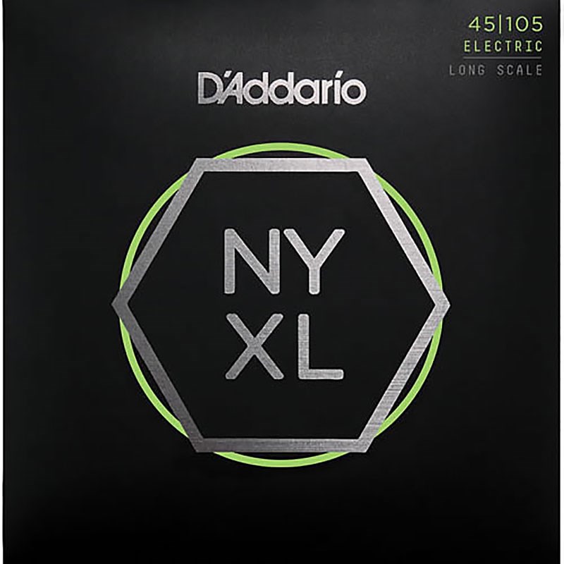 楽器種別：新品D’Addario/新品 商品一覧＞＞楽器アクセサリ【〜10，000円】 商品一覧＞＞弦/ベース弦/D’Addario 商品一覧＞＞品揃え豊富な当店なら弦、パーツ、ケーブルなどのアクセサリーがまとめて揃います！D’Addario NYXL Series Electric Bass Strings [NYXL45105]商品説明D’Addario NYXL SeriesD'Addarioが再構築したエレキベース弦がベースプレイヤーに新しいサウンドの可能性をお届けします。NYXL Bassは、D'Addario独自の高炭素カーボン「NY STEEL」を芯線に採用し、既存のベース弦よりさらに広いダイナミックレンジサスティンを持った弦に仕上がっております。全てのプレースタイルに応えられるよう精密にデザインされており、ディープで力強くパンチの効いた低音と、倍音のレスポンスが際立っているのが特徴です。これに加えて、抜群のチューニング安定性と圧倒的強度を誇る、べーシスト垂涎の弦が登場しました。・よりバランスが取れ汎用性の高い弦に仕上がりました。・ニッケルメッキの巻き弦で快適な質感を実現し、調和の取れたサウンド。・ダイナミックレンジとサステインが向上しました。・D'Addarioの高炭素カーボン「NY STEEL」を芯弦に採用し、チューニングの安定性と弦の強度が格段に向上しました。■ゲージ： NYXL45105 Long Scale， Light Top / Med Bottom， 45-105イケベカテゴリ_楽器アクセサリ_弦_ベース弦_D’Addario_新品 SW_D’Addario_新品 JAN:0019954176846 登録日:2016/03/03 ベース弦 ダダリオ