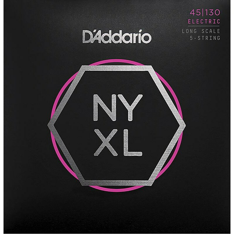 D’Addario NYXL Series 5-Strings Electric Bass Strings 