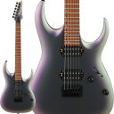 楽器種別：新品エレキギター/Ibanez 商品一覧＞＞エレキギター【35，000円〜75，000円】 商品一覧＞＞当店のギターは、出荷前に専門スタッフが検品・調整しているので安心です！Ibanez RGA42EX-BAM商品説明ボディTOPに分光性塗料を使用したアーチドTOP RGA Newモデル- RGAならではのアーチドTOPボディ形状高いフィット感とストレスの少なさが特徴の、緩やかにアーチを描いたボディTOP形状です。ボディBACKには大きなコンター・カット、両ホーン部にはスクープ・カットを加工しています。- 色の変化を楽しめる分光性塗料を使用したボディTOP&ヘッド見る角度や光の当たり方で色が変化する塗料をボディTOPとヘッドに採用しています。- Wizard III Maple neck薄い握り心地と握り易さを追求した、Wizard IIIネック・シェイプを採用しています。- メランティ材ボディ中音域からやや低音域の特性に富んだ、明るくふくよかな音色と甘めのトーンが特徴です。古くから家具や建築材料にまで幅広く扱われ、フィリピン・マホガニーと称される木材です。- ジャトバ材指板カリンやブビンガなどに似た褐色/赤褐色の木肌と木目を持つ硬質な南洋材です。メイプルよりははるかに硬く、ローズウッドと比較しても同等かややさらに硬く指板材に適しています。- Quantum ピックアップ音の輪郭が明瞭な低音域とキレのよい高音域が特徴のオリジナルQuantumピックアップをマウントしています。- シンプルなコンストラクションで人気のフィクスド・ブリッジ- SPOTモデルSPECNeck type : Wizard III Maple neckBody : Meranti bodyFretboard : Jatoba fretboard w/Off-set white dot inlayFret : Jumbo fretBridge : F106 bridgeNeck pickup : Quantum (H) neck pickupBridge pickup : Quantum (H) bridge pickupHardware color : BlackStrings gauge : .010/.013/.017/.026/.036/.046 (D'Addario EXL110)ソフトケース付属イケベカテゴリ_ギター_エレキギター_Ibanez_新品 JAN:4549763265296 登録日:2020/10/22 エレキギター アイバニーズ イバニーズ