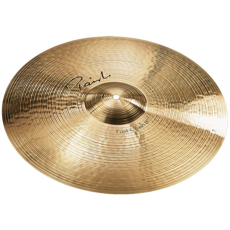 楽器種別：新品シンバル/PAiSTe 商品一覧＞＞シンバル/PAiSTe/Signature The Paiste Line 商品一覧＞＞シンバル【25，000円〜50，000円】 商品一覧＞＞安心してお買い物頂けるよう、スネアもシンバルも丁寧梱包でお届けします！PAiSTe Signature The Paiste Line Fast Crash 16商品説明＜Signature The Paiste Line（シグネチャー・ザ・パイステ・ライン）＞パイステシンバルの特徴とも言える「クリスタル・サウンド」の最高峰を目指し、1987年に開発された「PAT.#4， 809， 581」を最初に使用し、1989年にリリースされたのが、「ザ・パイステ」＝シグネチャー・モデルです。シャープで明快なアタック音、透明感にあふれたヴィヴィッドな響きと幅広いダイナミックレンジ は、シンバル・サウンドをさらに拡大します。心を映し出すソウルフルなサウンドからシャープでストレートなタイトサウンド、パワフルでアグレッシブなヘ ヴィサウンドまで、あらゆるミュージックシーンに活力を与えます。各モデルは特徴的なサウンドと象徴的なネーミングを持ち、1枚1枚入念な製法と厳しい品 質管理によって造られています。パイステが真に追求するアーティスティックな領域へのチャレンジ精神と鍛えぬかれた技術の結晶です。ザ・パイステ・ライン：ファスト・クラッシュ・16インチ比類のないクラッシュサウンドを演出する、非常に薄いシンバル。スッキリとしたアタック感とチョーキングサウンドを思わせる短いサスティーンが特徴です。※画像はイメージ（18インチ）です。ご了承下さい。イケベカテゴリ_ドラム_シンバル_PAiSTe_Signature The Paiste Line_新品 JAN:0697643101982 登録日:2009/09/29 シンバル パイステ シグネイチャー