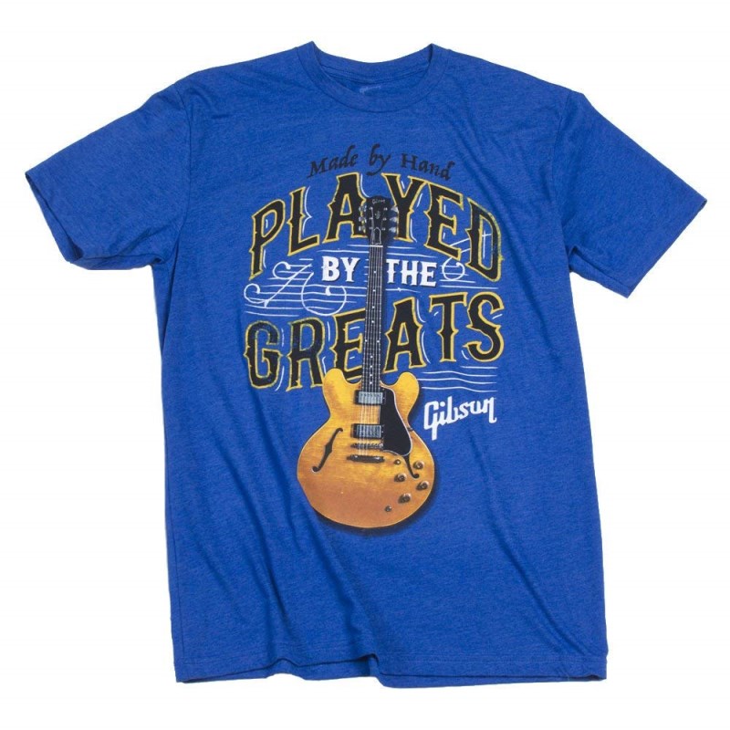 Gibson Played By The Greats T (Royal Blue) / Size: Medium [GA-PBRMMD] 1