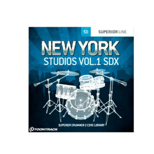 TOONTRACK SDX NEW YORK STUDIOS VOL.1(オンライン納品専用)※代引きはご利用いただけません通販セール