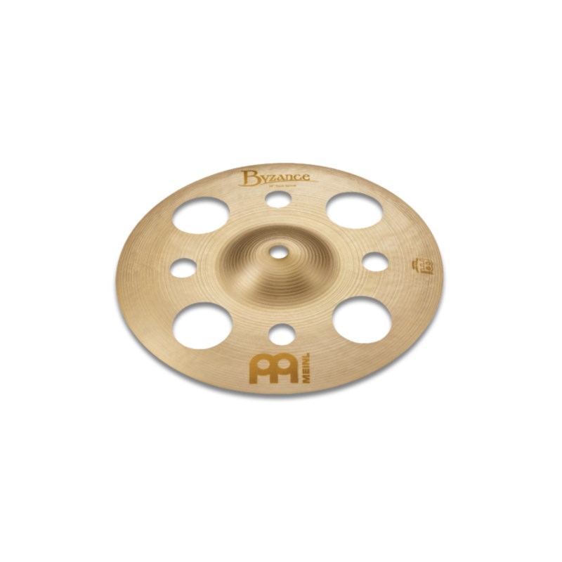 楽器種別：新品MEINL/Byzance Vintage 商品一覧＞＞MEINL/新品 商品一覧＞＞ドラム【15，000円〜30，000円】 商品一覧＞＞シンバル/スプラッシュ/MEINL 商品一覧＞＞安心してお買い物頂けるよう、スネアもシンバルも丁寧梱包でお届けします！MEINL Byzance Vintage Trash Splash 10 [B10TRS]商品説明●Byzance Vintage Series（バイザンス・ヴィンテージ・シリーズ）＜・B20ブロンズ合金製・ハンドハンマー加工による優れたサウンド。ヴィンテージなサウンド、ルックス、フィーリング＞Byzance Vintageシリーズは伝統的なB20ブロンズ合金製で、革新的なデザインとこれまでにない個性的なサウンドが特徴です。真に個性的なサウンドで、音楽性を最大限に表現したいと切望するドラマーたちをターゲットに製作されました。非常に魅力的なサウンドキャラクターを持つ、注目すべき最先端のシンバルです。Trash Splash：サイズの違うホールカット加工によりトラッシュ感が加えられた、ショーとサステインで素早いアクセントのスプラッシュです。非常にソフトなフィールはペイパーThinのウエイトとサンドブラストフィニッシュによるものです。スタックして重ねシンバルとしても活躍します。Size 10Style Pop， Fusion， Jazz， Funk， RNB， Reggae， Studio， World， ElectroTimbre DarkCharacter Vintage， DryPitch LowVolume LowSustain ShortFinish SandblastedMaterial B20Lathe Narrow Bladeイケベカテゴリ_ドラム_シンバル_スプラッシュ_MEINL_Byzance Vintage_新品 SW_MEINL_新品 JAN:0840553017199 登録日:2016/05/19 シンバル マイネル ビザンス