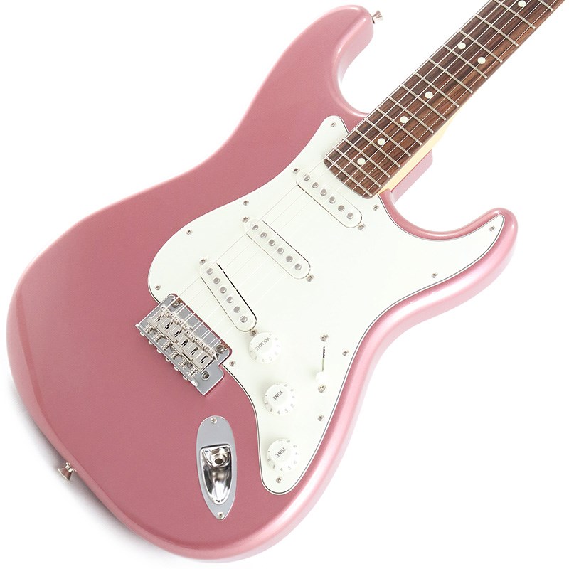 Fender Made in Japan FSR Collection Hybrid II Stratocaster Burgundy Mist Metallic with Matching Head Cap