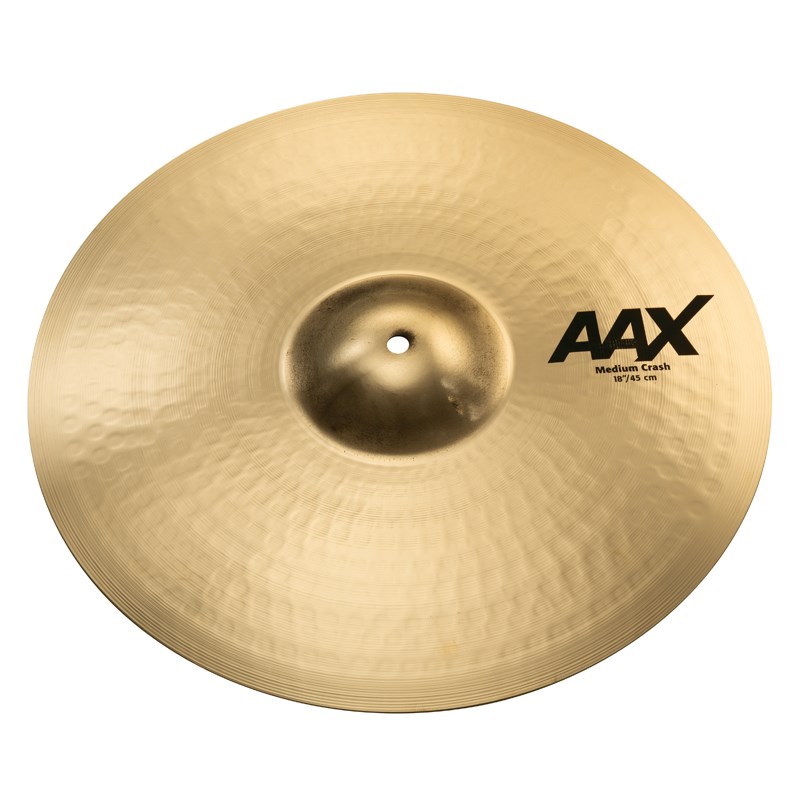楽器種別：新品SABIAN/AAX 商品一覧＞＞SABIAN/新品 商品一覧＞＞ドラム【35，000円〜70，000円】 商品一覧＞＞シンバル/クラッシュ/SABIAN 商品一覧＞＞安心してお買い物頂けるよう、スネアもシンバルも丁寧梱包でお届けします！SABIAN AAX Medium Crash 18 Brilliant [AAX-18MC-B]商品説明【今求められているニーズに応えるため、サウンドを刷新したAAX REVAMP 2019！】[AAX REVAMP 2019]ダークでより複雑な倍音を求めるシンバルサウンド潮流に応えるために、新たに丸みのあるハンマリングを多数施しました。これにより従来の直線的でクリアなAAXサウンドとは異なり、味のある複雑な倍音を獲得しています。ウェイトは既存のモデルよりもやや薄めに仕上げることでレスポンスが向上し、余分なサステインも抑制。本来の煌びやかな高音域に、落ち着いた低音域も加わり非常にワイドレンジな倍音構成となっています。カップは敢えてレイジングを施さないロウベル仕上げとなっており、ピーキーな高音域をコントロールし馴染み良いサウンドを発揮します。[AAX Medium Crash 18 / Brilliant Finish]大きめのベルを持ち、輝きのある開放的なサウンド。新たに加わったハンマリングの効果により味わい深い複雑な倍音を得ており、ミディアムピッチを中心に低音域から高音域まで幅広いレンジを持つトータルバランスに優れたクラッシュです。サイズ：18インチウェイト：ミディアムフィニッシュ：ブリリアントイケベカテゴリ_ドラム_シンバル_クラッシュ_SABIAN_AAX_新品 SW_SABIAN_新品 JAN:0622537086618 登録日:2019/06/12 シンバル セイビアン