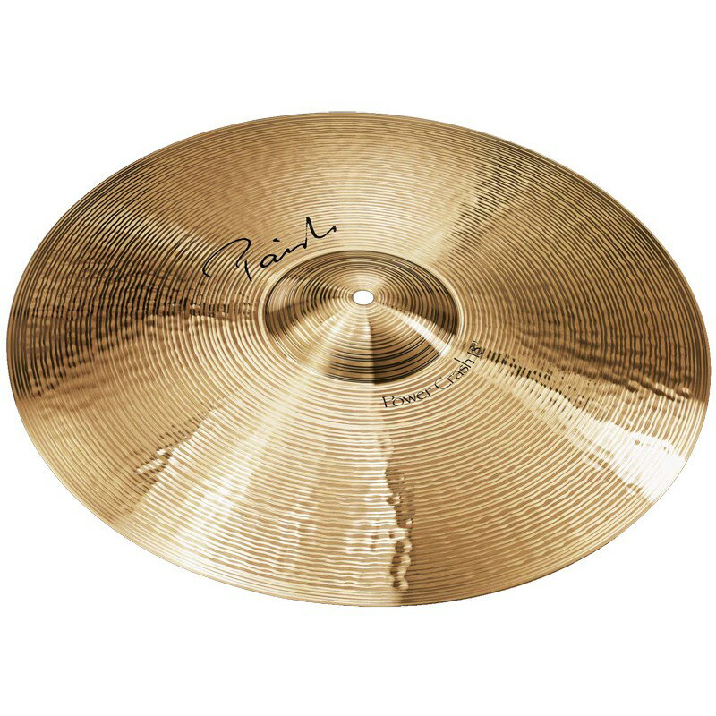 PAiSTe Signature The Paiste Line Power Crash 16