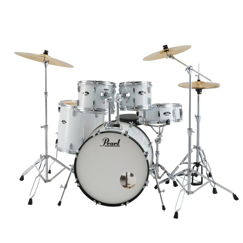 Pearl RS525SCWN/C #33 [ROADSHOW シンバル付ドラムフルセット- ピュアホワイト]