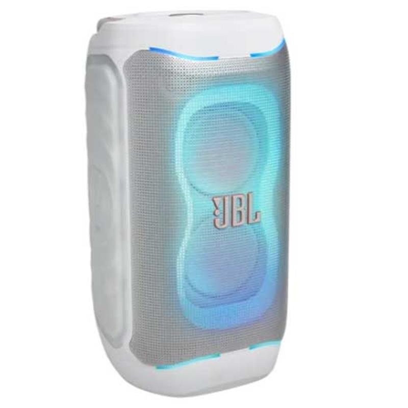 楽器種別：新品JBL/新品 商品一覧＞＞配信機器・ライブ機器【35，000円〜75，000円】 商品一覧＞＞PAスピーカー/パワードスピーカー/JBL 商品一覧＞＞ライブ機器・DJ関連機器担当部門 Power DJ'sは1998年開店　渋谷発・国内最大級のDJ機材専門フロアです。JBL PartyBox 130 White (パーティーボックス 130 ホワイト)(PB130WHTJN)(Bluetooth接続)(ジェイビーエル)(スピーカー)(ダンスレッスン)(ストリートライブ)(DJ)(マルチスピーカー接続)(IPX4防沫対応)(最大200W)【...商品説明★小規模ライブやパーティースピーカー、ダンスレッスン、ストリートライブなどあらゆるシーンでマッチする小型＆パワフル次世代スピーカー「JBL PartyBox 130」【製品の特長】プールや公園、またはバックヤードでのひとときを、JBL PartyBox 130が一段上のパーティーへと進化させます。魂を揺さぶる比類のないJBLサウンドが、パーティーの熱量を圧倒的なスケールへと昇華。ボリュームを上げるのをためらう必要はありません。AI Sound Boostにより、どれだけ音量を上げても高音はクリアなまま。低音は歪むことなく、パワフルかつ正確に響き渡ります。雰囲気を盛り上げる未来的なライトショーには、新たにビートと同期するストロボライトと鮮やかなエフェクトが加わりました。最大約15時間の再生時間で、夜が更けるまで踊り明かしましょう。もし時間が足りなくなっても、わずか10分間の急速充電でさらに約80分間の再生が可能。スペアバッテリー（別売）に交換すれば、さらに長く楽しめます。パーティーを持ち出したくなったら。人間工学に基づいた持ちやすい折りたたみ式ハンドルにより、JBL PartyBox 130はどこへでも簡単に持ち運べます。また、ギター、マイク、テレビに対応した多彩な入力により、どんな集まりもその場でカラオケパーティーや映画鑑賞会へと早変わり。IPX4防沫設計により、飲み物をこぼしたり、突然の雨に降られたりしても安心です。さらに、JBL Auracast機能を使って他のJBL Auracast対応スピーカーを同期させれば、パーティーの規模に合わせてサウンドを拡張できます。これらすべては、会場のどこからでもJBL Oneアプリで操作可能です。JBL PartyBox 130とともに、純粋なパーティーの熱狂をあらゆる場所へ。■特徴・比類のないJBLサウンドで、エネルギーを増幅2基の145mmウーファーが叩き出す重低音と、2基のシルクドームツイーターが奏でる極めてクリアな高音。最大200Wの圧倒的なパワーを体感してください。これこそが、比類のないJBLサウンドです。・AI Sound Boostが、すべての音にさらなる迫力をボリュームを上げても、AI Sound Boostが歪みを抑制。常にフルボディでバランスの取れた、パーティーに最適なサウンドを維持します。・近未来的なライトショー圧倒的なサウンドに、スリリングな近未来のライトショーを融合。エッジを彩る強烈なストロボと鮮やかなエフェクトが刷新され、あらゆるビートに完璧にシンクロします。・最大約15時間の連続再生JBL PartyBox 130なら、1回の充電で最大約15時間の連続再生が可能。もしバッテリーが切れても、わずか10分間の急速充電で約80分の再生が可能です。または、スペアバッテリー※を用意しておけば、交換するだけで音楽を止めることなくパーティーを続けられます。（※別売スペアバッテリー:JBL Battery 200）・安心の防沫設計JBL PartyBox 130はIPX4防沫設計を採用しています。飲み物をこぼしたり、突然の雨に降られたりしても、パーティーが中断されることはありません。・Auracastでパーティーを盛り上げる大きなパーティーには、よりスケールの大きなサウンドを。2台のPartyBox 130をペアリングして臨場感あふれるステレオサウンドを楽しんだり、Auracast対応のJBLスピーカーを複数台ワイヤレス接続して、パーティーの規模に合わせて音響を拡張したりできます。・JBL Oneアプリでどこからでも操作JBL Oneアプリを使えば、会場のどこにいても操作が可能。ダンスフロアから離れることなく、曲の変更やライトショーのカスタマイズができます。・JBL AIマイクに対応PartyBox 130はJBL EasySing Mics およびEasySing Mic Mini Duoに対応しており、AIがボーカルをOffにすることでどんな曲でも本格的な歌唱が楽しめます。※非営利目的でのみ使用してください。お住まいの国の著作権法を理解して順守する責任があり、使用にあたり著作権保有者の許可が必要な場合があります。AIボーカルリムーバル機能を使用する前に、録音された、または認可を受けた音楽およびストリーミングサービスの使用に関する規定をお守りください。・人間工学に基づいた持ちやすい折りたたみ式ハンドルJBL PartyBox 130 は持ち運ぶために設計されました。人間工学に基づいた持ちやすい折りたたみ式ハンドルで、どこへでも軽快に持ち運べます。・スマートEQモードスマートEQモードは、再生されているコンテンツに合わせてサウンドバランスを最適に保ちます。音楽か音声コンテンツかを自動で判別し、リアルタイムでEQを調整。楽器の音は厚みのあるパンチの効いたサウンドに、声はクリアで聞き取りやすく再現します。音楽からポッドキャストへの切り替えも、その逆も。一切の操作なしで、常に最適なサウンドを楽しめます。・高品質デジタルオーディオ対応とギター/マイク入力USB Type-C入力を使用して、お気に入りのストリーミングアプリからロスレスオーディオ※1を再生したり、光デジタル入力を介してテレビに接続※2したりできます。ギターとマイクを接続すれば、すぐに弾き語りやセッションが始められます。マイクEQ調整と内蔵のライトショーで、誰もがパーティの主役に！※1最大48kHz/24bit※2テレビ側の出力をPCMに設定する必要がございます。・サステナビリティへの取り組みJBL PartyBox 130の筐体には、リサイクルプラスチックが採用されています。また、パッケージはFSC認証紙を使用し、環境負荷の低いソイインクで印刷されています。■主な仕様：電源入力：100-240V 〜50/60 Hz出力:200W寸法（幅×高さ×奥行き）（cm）:29.84 x 57.5 x 30.3本体重量(kg):11.3※ご購入いただいた製品を長く安心してご利用いただくため、 JBL国内サイトでの製品登録（無料）をおすすめしています。※詳細な製品仕様はメーカーサイトをご確認お願い致します。※ご使用前にご利用環境や動作状況などを予めご確認の上、ご購入をお願い致します。※商品の仕様、価格並びに付属品などは予告なく変更することがあります。#ジェービーエル #ジェイビーエルイケベカテゴリ_配信機器・ライブ機器_PAスピーカー_パワードスピーカー_JBL_新品 SW_JBL_新品 JAN:4968929228010 登録日:2026/06/19 PAスピーカー サウンドシステム