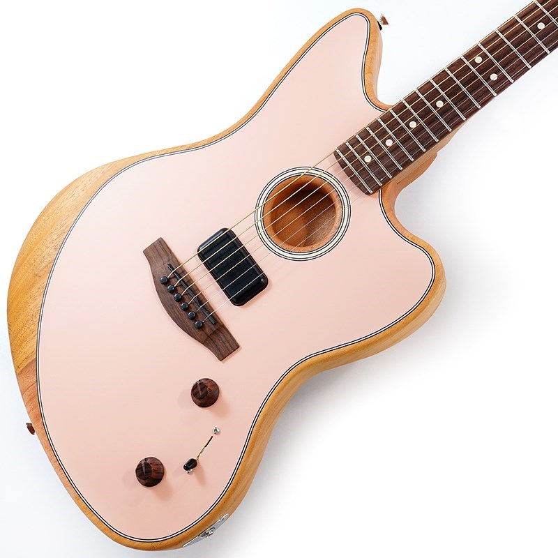 Fender Acoustics Acoustasonic Player Jazzmaster (Shell Pink)