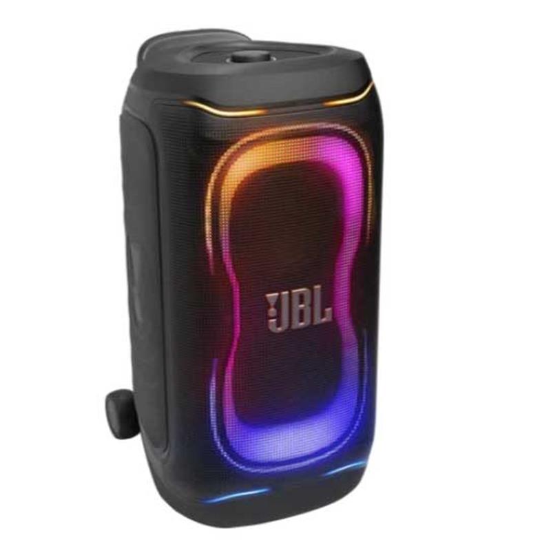 楽器種別：新品JBL/新品 商品一覧＞＞配信機器・ライブ機器【55，000円〜105，000円】 商品一覧＞＞PAスピーカー/パワードスピーカー/JBL 商品一覧＞＞ライブ機器・DJ関連機器担当部門 Power DJ'sは1998年開店　渋谷発・国内最大級のDJ機材専門フロアです。JBL PartyBox 330 (パーティーボックス 330)(PB330BLKJN)(Bluetooth接続)(ジェイビーエル)(スピーカー)(ダンスレッスン)(ストリートライブ)(DJ)(マルチスピーカー接続)(IPX4防沫対応)(最大280W)【国内正規品・1年...商品説明★小規模ライブやパーティースピーカー、ダンスレッスン、ストリートライブなどあらゆるシーンでマッチする小型＆パワフル次世代スピーカー「JBL PartyBox 330」【製品の特長】BBQパーティも、防音の効いた会場での二次会も、アフターパーティも、JBL PartyBox 330があればこれまでとは一味違うものに。パンチの効いた重低音と鮮明な高音、そして広いサウンドステージを届けるほか、AI Sound Boostにより音量を最大まで上げてもクリアなサウンドを維持します。さらにその魅力はサウンドだけではありません。未来的なライトショーがビートに合わせて変化し、音楽を視覚化することでどんな部屋もダンスフロアに早変わり。刷新されたトップパネルのマルチファンクションノブにより、オーディオやライトエフェクトに素早くアクセスできます。最大約18時間の再生が可能で、好きなだけ音楽を楽しめます。10分間の充電でさらに約2時間の再生が可能。スペアバッテリー（別売）に交換すれば、さらに長時間の使用も可能です。伸縮式ハンドルは確実なロック機構を備えており、ラフな道でも転がせる幅広なホイールと防沫設計を採用しているため、どこにでも持って行けます。USB-C経由で別売のJBL AI搭載マイク(EasySing シリーズ)にも対応。ボーカルを瞬時にオフ※にすることできるので、どんな曲でも大迫力のサウンドで本格的な歌唱を楽しむことが可能です。さらに有線でマイクとギターを接続すれば、すぐにライブセットの完成です。Auracastを使用することでAuracast対応のほかのJBLスピーカーとペアリングして、音の出力を2倍または3倍以上にすることが可能。これらすべては、どこからでもJBL Oneアプリで操作可能です。どんなふうに盛り上がっても、JBL PartyBox 330が主役級のエネルギーをもたらします。※非営利目的での使用に限ります。ご利用の際は各国の著作権法を遵守してください。著作権者の許可が必要な場合があります。AIボーカルリムーバル機能を使用する前に、既存の音源やライセンス音源、またストリーミングサービスの利用条件も必ずご確認ください。■特徴・比類のないJBLサウンドで盛り上げよう音量を上げて、280Wの比類のないJBLサウンドの迫力を体感しよう。デュアル6.5インチ(165mm)ウーファーが胸に響く重低音を生み出し、2基の25mm PENドームツイーターが、メロディのキレとハーモニーをクリアに保ちます。その一方で、より広いサウンドステージが聴く人を音の世界へと引き込みます。そしてその体験は全員で共有可能です。・AI Sound Boostが、すべての音にさらなる迫力をAI Sound Boostは音楽をリアルタイムで解析し、ドライバーの動きを予測して、歪みを最小限に抑えながら低音の迫力を最大限に引き出します。つまり、音量を最大にしてもパンチが効いたクリアなサウンドは変わりません。・未来的で自在なライトショー音楽と同期して踊る未来的なライトショー。波紋のように広がるライトトレイルとパンチの効いたストロボがビートに同期。さまざまなパターンで遊べるので、その場のあらゆるムードに合わせてライトをマッチさせることができます。・最大約18時間の連続再生1回の充電で一日中続くエネルギー。最大18時間の連続再生が可能で、また急速充電により10分間充電するだけでさらに約2時間の再生ができるため、パーティの最初から最後まで余裕で音楽を楽しめます。それでもまだ足りない場合は、バックアップ用のバッテリーに交換することで、すぐにまた再生することができます。（※別売スペアバッテリー:JBL Battery 400）・防沫仕様突然の小雨程度なら、問題ありません。IPX4の防沫設計により、外にいる間ずっと音楽を楽しめます。・Auracastでパーティーを盛り上げる大きなパーティーには、よりスケールの大きなサウンドを。2台のPartyBox 130をペアリングして臨場感あふれるステレオサウンドを楽しんだり、Auracast対応のJBLスピーカーを複数台ワイヤレス接続して、パーティーの規模に合わせて音響を拡張したりできます。・スマートEQモードスマートEQモードは、再生されているコンテンツに合わせてサウンドバランスを最適化。音楽かスピーチかを自動で判別し、リアルタイムでEQを調整。楽器の音は厚みのあるパンチの効いたサウンドに、声はクリアで聞き取りやすく再現します。音楽からトーク番組やポッドキャストへの切り替えも、その逆も。一切の操作なしで、常に最適なサウンドを楽しめます・JBL Oneアプリでどこからでも操作JBL Oneアプリを使えば、会場のどこにいても操作が可能。ダンスフロアから離れることなく、曲の変更やライトショーのカスタマイズができます。・JBL AI搭載ワイヤレスマイクに対応PartyBox 330はUSB-C経由でJBL EasySing マイクシリーズとシームレスに連携するため、いつでも本格的なカラオケを楽しめます。EasySingのAIボーカルリムーバル機能※1は、お気に入りの曲のボーカルパートを分離し、瞬時にカラオケトラックに変えることができます。差し込むだけですぐに使用可能。面倒な設定や手間は一切ありません。パーティの熱狂を止めることなく、誰もが主役になれる最高のステージを作り出します。※1非営利目的での使用に限ります。ご利用の際は各国の著作権法を遵守してください。著作権者の許可が必要な場合があります。AIボーカルリムーバル機能を使用する前に、既存の音源やライセンス音源、またストリーミングサービスの利用条件も必ずご確認ください。・伸縮式ハンドルと幅広で安定したホイールJBL PartyBox 330は持ち運ぶために設計されました。ロック機能付きの伸縮ハンドルを引き出し、幅広で安定したホイールを軸にして傾ければ準備完了です。リビングルームから公園へ、または気分次第でどこへでも、軽やかに移動できます。・Auracastでパーティを盛り上げる人数が増えたら、サウンドも大きく。PartyBox 330を2台ペアリングして、より広いステレオサウンドステージを楽しんだり、JBL Auracast対応スピーカーをみんなで持ち寄って、会場中に音楽を広げたりすることが可能です。・プレイリストからライブセットまで、高品質のオーディオ接続USB Type-C入力を使用してお気に入りの音楽をロスレス※1で再生可能。また光入力を介してテレビに接続※2し、スポーツ番組などを大迫力で楽しむこともできます。マイクやギターを接続すれば一瞬でライブのセットアップが完了。飛び切りのパフォーマンスを披露してその夜のスターになろう！※1最大48kHz/24bit※2テレビ側の出力をPCMに設定する必要がございます。・サステナビリティへの取り組みJBL PartyBox 130の筐体には、リサイクルプラスチックが採用されています。また、パッケージはFSC認証紙を使用し、環境負荷の低いソイインクで印刷されています。■主な仕様：電源入力：100-240V 〜50/60 Hz出力:280W寸法（幅×高さ×奥行き）（cm）:33.4 x 66.3 x 37.5本体重量(kg):17.1※ご購入いただいた製品を長く安心してご利用いただくため、 JBL国内サイトでの製品登録（無料）をおすすめしています。※詳細な製品仕様はメーカーサイトをご確認お願い致します。※ご使用前にご利用環境や動作状況などを予めご確認の上、ご購入をお願い致します。※商品の仕様、価格並びに付属品などは予告なく変更することがあります。#ジェービーエル #ジェイビーエルイケベカテゴリ_配信機器・ライブ機器_PAスピーカー_パワードスピーカー_JBL_新品 SW_JBL_新品 JAN:4968929228478 登録日:2026/06/19 PAスピーカー サウンドシステム