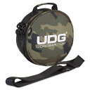 楽器種別：新品レコード・CD・その他DJ機材用ケース/UDG 商品一覧＞＞レコード・CD・その他DJ機材用ケース【〜10，000円】 商品一覧＞＞DJ機器買うなら、当店で！専門スタッフが迅速丁寧に対応します！UDG U9950BC/OR ヘッドフォンバッグ Camo/Orange商品説明UDG U9950ヘッドフォンバッグは、ヘッドフォンを運ぶための上質なバリスティックナイロン製バッグです。ヘッドフォンはもちろん、USBメモリ、SDカード、外付けハードディスク、携帯電話、ケーブル、名刺、クレジットカードなどあらゆるアクセサリが収納可能です。また、ハンドグリップと、長さ調整および取り外し可能なショルダーストラップが付属しています。UDG DIGI ヘッドフォンバッグは、USBメモリなどポータブルデバイスも持ち歩く現代のDJに最適です。【主な仕様】・対応機種折りたたみ可能なヘッドフォン全般・カラーカモフラージュグリーン（内部オレンジ）・外寸：22 x 22 x 9 cm・内寸：21 x 21 x 8 cm・重量：0.35kg・素材：撥水バリスティックナイロン1680D・備考収納　USBメモリ、SDカード、外付けハードディスク、携帯電話、ケーブル、名刺、クレジットカードなど※画像に含まれるヘッドフォン、スマートフォン、タブレット、USBメモリなどは商品に含まれません。※店頭、または通信販売にて売却後、敏速な削除は心掛けておりますが、web上から削除をする際どうしてもタイムラグが発生してしまいます。万が一商品が売切れてしまう場合もございますので予めご了承ください。イケベカテゴリ_DJ機器_レコード・CD・その他DJ機材用ケース_UDG_新品 JAN:8718969213226 登録日:2021/05/03 DJ関連