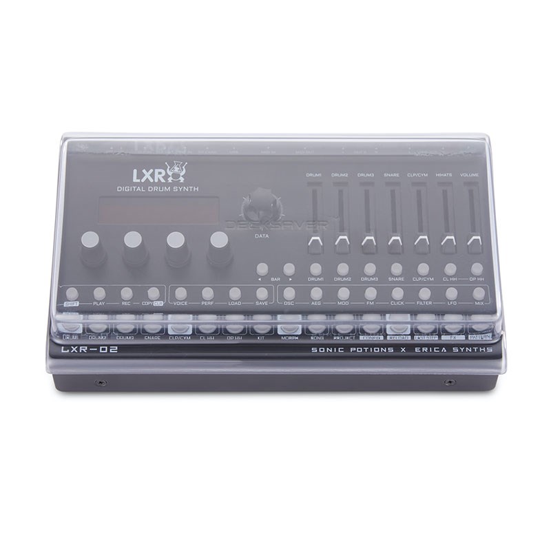 イケベ楽器 イケシブのDECKSAVER DS-PC-DB01LXR02 【Erica Synths DB-01 / LXR-02対応 本体保護カバー】【お取り寄せ商品 / 通常納期3ヶ月〜6ヶ月】｜アングル3