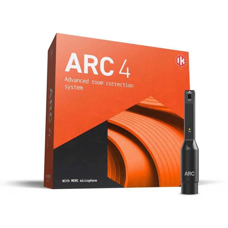 IK Multimedia ARC 4 (ARC 4 ソフトウェア+測定用マイク)