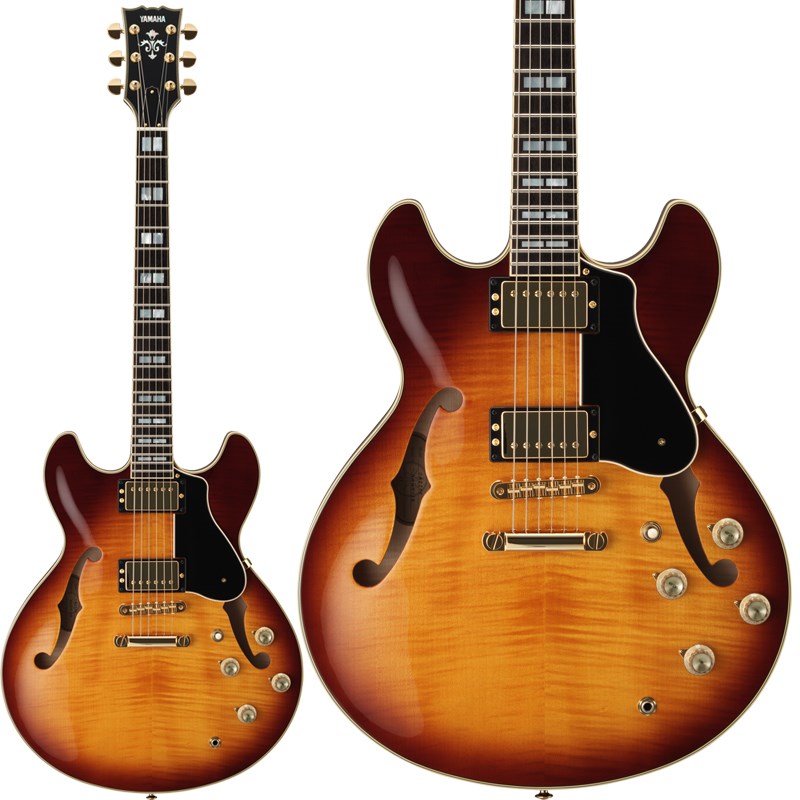 楽器種別：新品YAMAHA/Other Models 商品一覧＞＞YAMAHA/新品 商品一覧＞＞エレキギター【195，000円〜375，000円】 商品一覧＞＞セミアコ/YAMAHA 商品一覧＞＞当店のギターは、出荷前に専門スタッフが検品・調整しているので安心です！YAMAHA 【入荷待ち、ご予約受付中】 SA2200 (VS)商品説明※本ギターは倉庫取り扱い在庫となりますため、店舗で試奏をご希望の場合には事前に店舗までお問い合わせをお願いいたします。メロウ＆ジャジーなサウンドとシャープなレスポンスヤマハの定番セミアコ「SA2200」！木の鳴りを活かしたサウンドキャラクターと、木目の美しさを追及。ボディセンターにブロックを配置し、セミホロウのマイルドなサウンドとレスポンスの良さを兼ね備えています。またトーンにはバイサウンド・スイッチを搭載、ハムバッカー、シングルコイルと多彩なトーンコントロールが可能です。S/N IIP113E weight≒3.67kgメロウ＆ジャジーなサウンドとシャープなレスポンスヤマハの定番セミアコ「SA2200」！木の鳴りを活かしたサウンドキャラクターと、木目の美しさを追及。ボディセンターにブロックを配置し、セミホロウのマイルドなサウンドとレスポンスの良さを兼ね備えています。またトーンにはバイサウンド・スイッチを搭載、ハムバッカー、シングルコイルと多彩なトーンコントロールが可能です。※製品の特性上、杢目・色合いは1本1本異なります。商品詳細SPECIFICATIONS ボディ（トップ＆バック）: アーチド・メイプル＋シカモアボディ（サイド）: バーチ＋シカモアボディ（センターブロック）: メイプル＋スプルースボディ/ネック構造: セットインネックネック: マホガニー指板: エボニー指板アール: 350Rフレット数: 22ブリッジ: TSG-1Gペグ: ゴールドスケール: 628mmピックアップ: SAH-SAIIG（アルニコV） x 2コントロール: フロント及びリア・ボリューム、フロント及びリア・トーン（バイサウンド・スイッチ）ピックアップスイッチ: 3P セレクタースイッチソフトケース付属イケベカテゴリ_エレキギター_セミアコ_YAMAHA_Other Models_新品 SW_YAMAHA_新品 JAN:4960693107768 登録日:2021/03/02 エレキギター ヤマハ やまは