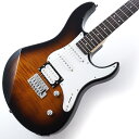 楽器種別：新品エレキギター/YAMAHA 商品一覧＞＞エレキギター/YAMAHA/PACIFICA Series 商品一覧＞＞エレキギター【25，000円〜50，000円】 商品一覧＞＞当店のギターは、出荷前に専門スタッフが検品・調整しているので安心です！YAMAHA PACIFICA212VFM (Tobacco Brown Sunburst)商品説明YAMAHA Pacifica SeriesPACIFICA112Vをベースに、ボディトップ及びヘッドに美しいフレイムメイプルを配した高級感あふれるモデル。※製品の特性上、杢目・色合いは1本1本異なります。商品詳細ボディ: フレイムメイプル(FM)＋アルダー ネック: メイプル ボディ/ネック構造: ボルトオン 指板: ローズウッド 指板アール: 350R フレット数: 22 ブリッジ: ビンテージタイプ（ブロックサドル） ペグ: クローム スケール: 648mm ピックアップ: シングル（アルニコV）×2、ハムバッキング（アルニコV）×1 コントロール: マスターボリューム、マスタートーン（＋コイルタップスイッチ） ピックアップスイッチ: 5P セレクタースイッチソフトケース付き◆カラー：・TBS:タバコブラウンサンバーストイケベカテゴリ_ギター_エレキギター_YAMAHA_PACIFICA Series_新品 JAN:4957812473576 登録日:2024/02/29 エレキギター ヤマハ やまは パシフィカ