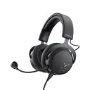 beyerdynamic MMX 100 black 32 Ohm(密閉型ゲーミングヘッドセット、アナログ接続、ブラック)