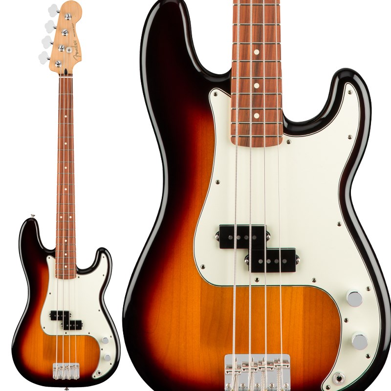 Fender MEX Player Precision Bass (3-Color Sunburst/Pau Ferro)