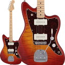 Fender Made in Japan 2024 Collection Hybrid II Jazzmaster FMT (Flame Sunset Oran...