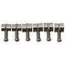ALLPARTS 【お取り寄せ商品】 BRIDGE SADDLES FOR MUSTANG SET OF 6/BP-2146-001