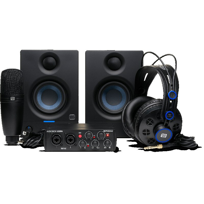PreSonus AudioBox USB 96 Complete Bundle (プレソナス)