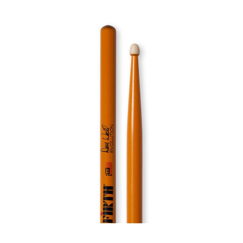 楽器種別：新品VIC FIRTH/新品 商品一覧＞＞ドラム【〜5，000円】 商品一覧＞＞スティック/VIC FIRTH 商品一覧＞＞安心してお買い物頂けるよう、スネアもシンバルも丁寧梱包でお届けします！VIC FIRTH VIC-DW2 [Dave Weckl Signature Model Evolution]商品説明VIC-DW2 [Dave Weckl（デイヴ・ウエックル） Signature Model Evolution（エヴォリューション）]5Aタイプの本体に、短めのティア・ドロップ・チップを装備。シンバルの鳴りを引き出し、心地よいリバウンドを獲得しています。材質：ヒッコリーチップ：ウッド全長：406mm径：14.3mmシグネチャーシリーズイケベカテゴリ_ドラム_スティック_VIC FIRTH_新品 SW_VIC FIRTH_新品 JAN:0750795000999 登録日:2009/09/29 スティック ドラムスティック ヴィックファース ビックファース ヴィクファース