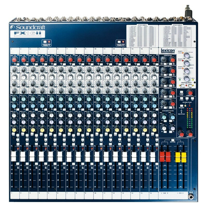 SoundCraft FX16II【お取り寄せ商品】