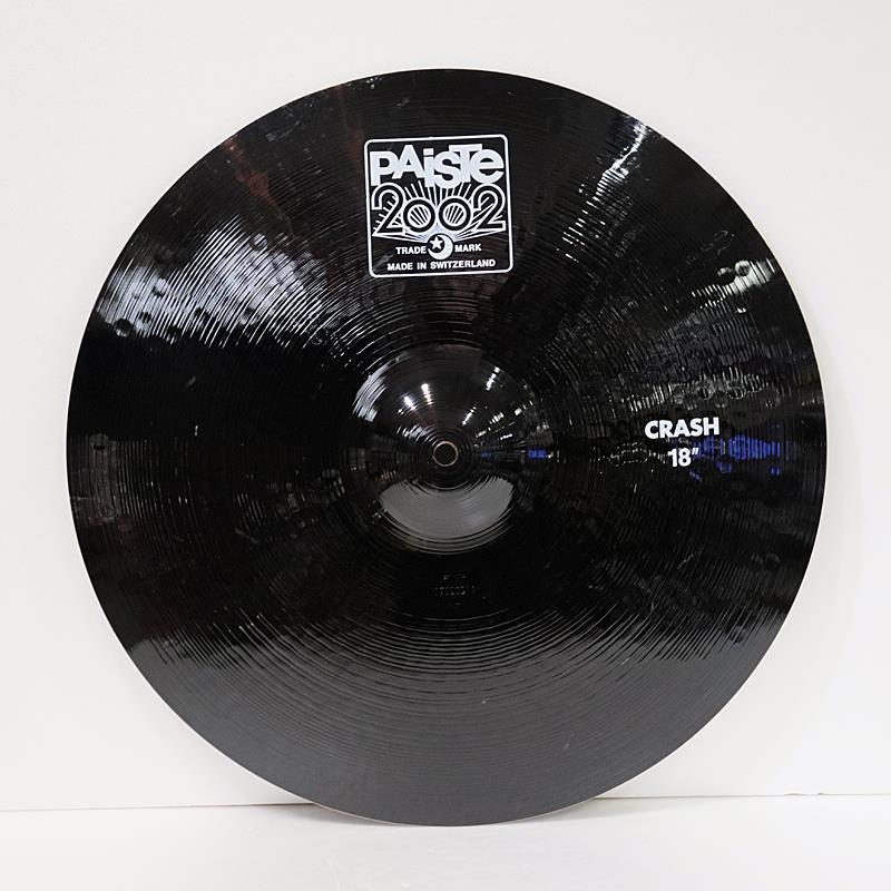 Drums - PAiSTe USED 中古 2002 Crash 18'' / Black Finish