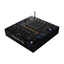 楽器種別：新品DJミキサー/Pioneer DJ 商品一覧＞＞DJミキサー【240，000円〜460，000円】 商品一覧＞＞DJ機器買うなら、当店で！専門スタッフが迅速丁寧に対応します！Pioneer DJ DJM-A9 【4chプロフェッショナルDJミキサー】商品説明★4chプロフェッショナルDJミキサー★前身となるDJM-900NXS2のあらゆる要素をアップデートし、圧倒的にクリアかつ明瞭で引き締まった音質、進化した演奏性と多様なデバイスとの接続を可能にました。また、業界スタンダードとなっている機能とレイアウトを踏襲しながら、よりエモーショナルでダイナミックな演奏ができるよう、楽器としての演奏性向上を徹底的に追求しました。●圧倒的にクリアで明瞭な引き締まった音質新たな部品の採用とこれまでの製品設計で培われた細部に渡る音質チューニングにより、次世代をリードするクラブサウンドを実現しました。チャンネル入力部にはESS Technology社製の32bit高性能A/Dコンバーター、MASTER出力部に同社製の高性能な32bit高音質D/Aコンバーターを採用しています。これにより、さらにオーディエンスが没入できるような音楽体験を提供します。さらに、BOOTH出力部にも同社製32bit高性能D/Aコンバーターを採用し、DJもオーディエンスと同じ高解像度で臨場感のある音をモニターしながら演奏することができます。マイク入力部およびヘッドホン出力部も、部品の再選定と最適なチューニングを行うことにより音質の向上を図りました。●徹底的に追求した楽器としての演奏性各チャンネルに装備された3BAND EQはミリ単位でノブの配置を見直し、従来機種以上に快適な操作性を確保しました。チャンネルセクションには高品位のレベルメーターLEDを採用し、視認性が向上しました。また、ISOLATORも昨今の音楽トレンドに合わせて周波数特性のチューニングを図り、今まで以上に大胆な演奏が可能になりました。さらに、DJM-900NXS2よりも高品位なチャンネルフェーダーを採用し、これまで以上に繊細で滑らかなミキシングと素早いカットインが行えます。クロスフェーダーには第3世代MAGVEL FADERを採用し、スムースで思い通りのスクラッチ演奏を可能にします。●世界初のCENTER LOCKを搭載したSOUND COLOR FXノブを回した際にセンター位置でロックされるので、誤操作をすることなくHIとLOWのパラメータをダイナミックにコントロールできます。これにより、展開やビートに合わせて正確かつ素早いエフェクト操作が可能になります。また、CENTER LOCKをオフにすれば、ノブを回した際にセンター位置でロックされることなく従来のDJM-900NXS2と同じように操作することもできます。●エフェクトの演奏体験が向上したBEAT FXBEAT FXの状態を的確に把握できるよう、新たにカラーディスプレイを採用しました。横一列に配置されたX-PADを使用すれば、パラメータを指でスライドするだけで直感的で連続的なエフェクト操作が可能です。ECHO、PING PONGにおいては、X-PAD操作によりアナログテープディレイのようにピッチを変化させ、ユニークな音を生み出すことができます。新たに採用したMOBIUS、TRIPLET FILTER、TRIPLET ROLLのエフェクトが、DJパフォーマンスにさらなる彩りを与えます。さらに、BEAT FXをかけるチャンネル選択がボタンでダイレクトに選べるようになったので、目的のチャンネルに素早くエフェクトをかけることができます。●大幅な進化を遂げたマイクセクションDJミキサーとしては初のファンタム電源を搭載したことにより、コンデンサーマイクを本機に直接接続することができます。ECHO、PITCH、MEGAPHONEのマイクエフェクトに加え、独立したREVERBも搭載しました。幅広い音声加工により、さまざまな用途の多彩なマイクパフォーマンスに対応します。新たに搭載されたPUSH TO TALK機能を使えば、ボタンの長押しした時にのみマイク入力がオンになるので、DJ中でも容易にマイク音声のオン/オフ操作が行えます。また、DJプレイの環境に合わせてマイクの音声ルーティングの切り替えが可能になったので、ストリーミング配信中はマイク音声を使用してもDJミックスの録音にはマイク音声を含めないという選択も可能です。●多様なデバイスとの接続トップパネルには、USB Type-BとType-C両方のUSB端子をそれぞれ二系統設けてあります。これにより、Back to BackパフォーマンスによるDJの交代などをスムースに行うことができます。さらに、すべてのチャンネルでBluetoothR入力が可能になったことにより、お手持ちのモバイルデバイスで楽曲を再生し、それをワイヤレスでオーディオ入力してチャンネルセクションの機能をフルに活用したミキシングをすることもできます。RMX-1000などの外部エフェクターが接続できるマルチI/Oセクションには、独立したチャンネルセレクターを新たに搭載しました。これにより、接続した外部エフェクターではBEAT FXとは異なるチャンネルにエフェクトをかけることができます。●完全独立した2系統のヘッドホンセクションとBOOTH EQの搭載本機のヘッドホンセクションには、2系統ずつヘッドホンCUEボタン、音量ノブ、MIXバランスノブを設けました。これにより、2人のDJが交互に曲をかけるBack to Backスタイルでも快適にモニタリングすることができます。また、BOOTHセクションには、高音域と低音域の2BAND BOOTH EQを搭載しています。フロアとDJブース内の音響バランスをより近づけるなどの調整により、快適なモニタリング環境を構築できます。●業界初、音響エンジニア向けアプリケーションStagehandへの対応業界初の音響エンジニア向けPRO DJ LINK管理アプリケーションStagehandに対応しています。本体にWi-Fiを搭載しているので、無線LANルーター（市販）との組み合わせにより、iPadとの無線接続が可能になります。DJが操作中のDJM-A9のレベルメーターや操作情報などを手元のiPadで把握し、精度の高い音響設定や迅速なトラブルシューティングがリモートで行えます。DJの演奏を高めるだけでなく、現場のスタッフや音響エンジニアの方に対してもDJシステムの価値向上を行うことで、今まで以上に安全で魅力的な音楽エンターテイメントを提供します。 （近日公開予定）■その他の特徴●rekordboxrekordboxのDVS機能に対応しており、アナログレコードでDJプレイする場合と比べてほとんど遜色のない高音質、高いレスポンス性能を実現し、思い通りのパフォーマンスを可能にします。●Serato DVS-readySerato DJ ProのDVSコントロールをサポートしており、PC/Mac内の音楽ファイルをターンテーブルやCDJのジョグホイールで直感的にコントロールすることが可能です。*別途ライセンスまたはサブスクリプション契約が必要です。●DJM-RECスマートフォンやタブレットでDJミックスの録音やライブ配信を行える、DJM-RECに対応しています。Mixcloudなどのサービスを介して世界中の人々にミックスを届けたり、Twitchなどのライブ配信を通してリアルタイムなプロモーションもできます。●Lockable Power Cableロック可能な電源コードを付属しました。意図しない電源コードの外れを防止することで、より確実なステージ運営をサポートします。●映像・照明連携アプリケーションに対応TC Supply社製ShowKontrolや無料ブリッジアプリケーション PRO DJ LINK Bridge をサポートしており、DJ、イベントプロデューサー、照明デザイナー、LJ、映像クリエーター、VJが、音とビジュアルの連携を安心して演出でき、オーディエンスを魅了するショーを創り上げることができます。●Firmware Update Manager本ツールをご利用いただくと、PC/Macと対象製品をUSB接続することで、最新のファームウェアが自動で通知され、ダウンロードできます。●AlphaTheta Care 延長保証対象製品をより長く安心してお使いいただくための製品延長保証サービス。■Specifications◎主な特長・MIDI コントロール：フルアサイナブルMIDIコントローラー・PRO DJ LINK・Booth EQ・P-LOCK FADER CAPS・オートスタンバイ・DVS コントロールrekordboxSerato DJ Pro（ライセンスまたはサブスクリプション契約が必要です。）・Bluetoothオーディオインプット無線方式：Bluetooth Ver.5.0最大通信距離：見通しの良い状態で約10 m（通信距離は目安です。）使用周波数帯域：2.4 GHz帯変調方式：FHSS（周波数ホッピングスペクトラム拡散方式）対応コーデック： SBC， AAC・無線LAN対応規格：IEEE 802.11 a/b/g/n/ac使用周波数帯域：2.4 GHz / 5 GHz帯・付属品電源コード保証書クイックスタートガイド使用上のご注意◎主な仕様・最大外形寸法（W x D x H）407.4 x 107.9 x 458.3 mm407.4 x 140.7 x 458.3 mm（無線アンテナ直立時）・サンプリングレート：96 kHz・本体質量：10.2 kg・CH入力 A/D コンバーター：32 bit・MASTER， BOOTH， REC， SEND D/A コンバーター：32 bit・SN 比: LINE：105 dB・SN 比: PHONO：88 dB・SN 比: MIC：79 dB・全高調波歪率：0.005 %以下 (LINE)◎チャンネル・EQ/ISO：3 band・EQ レンジ：切替式 3バンドEQ：-26 dB ~ +6 dB dB◎パフォーマンス・コントロール・チャンネル数：4・MULTI I/O：USB (Type A)・SOUND COLOR FXSpaceDub EchoSweepNoiseCrushFilter・BEAT FXDelayEchoPing PongSpiralHelixReverbFlangerPhaserFilterTriplet FilterTransRollTriplet RollMobius・カラーディスプレイ・X-PAD・rekordbox QUANTIZE◎CROSS FADER・クロスフェーダー構造：MAGVEL CROSS FADER・CURVE調整・カーブ特性数：3◎MIC・ファンタム電源・マイクエフェクトEchoPitchMegaphoneReverb・PUSH TO TALK機能・MIC接続XLR / ジャック兼用1/4-inch TRS JACK・MIC EQ：2 band・MIC EQ レンジ：-12 dB ~ +12 dB・TALKOVER：専用ボタン・TALKOVER ATT◎端子・入力端子：4 DIGITAL (Coaxial)4 LINE (RCA)4 PHONO (RCA)・SEND/RETURN：1 SEND (1/4 inch TS jack)1 RETURN (1/4 inch TS jack)・LAN：1・出力端子：1 MASTER (XLR， RCA)1 BOOTH (1/4 inch TRS Jack)2 HEADPHONE MONITOR (1/4 inch Jack， mini-jack)1 REC OUT (RCA)1 DIGITAL (Coaxial)・USB：1 USB A端子2 USB B端子2 USB C端子 (PC/Mac接続および電源供給 ×1， 電源供給のみ ×1)※DJソフトウェアの最新動作環境はメーカーサイトもしくはメーカーサポートにてご確認の上、お求め下さい。※店頭、または通信販売にて売却後、敏速な削除は心掛けておりますが、web上から削除をする際どうしてもタイムラグが発生してしまいます。万が一商品が売切れてしまう場合もございますので予めご了承ください。イケベカテゴリ_DJ機器_DJミキサー_Pioneer DJ_新品 JAN:4573201242525 登録日:2023/02/28 DJミキサー パイオニア パイオニアDJ